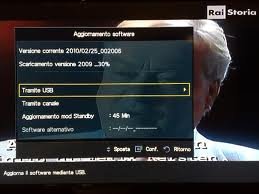 Aggiornamento software TV