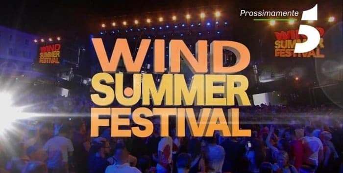 wind summer festival 2018 tv cantanti scaletta