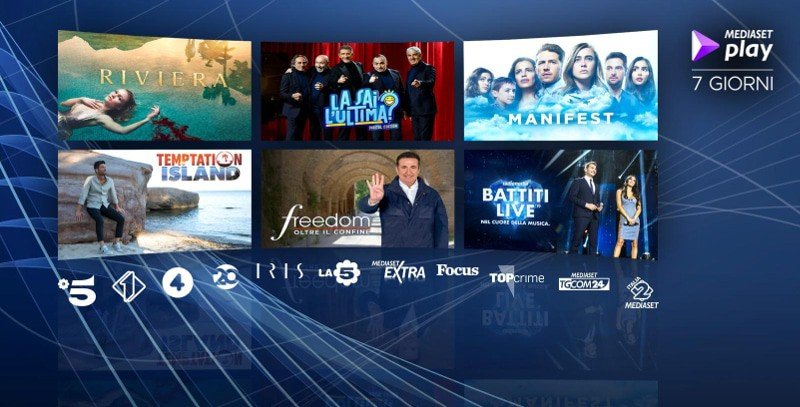 mediaset play sky on demand