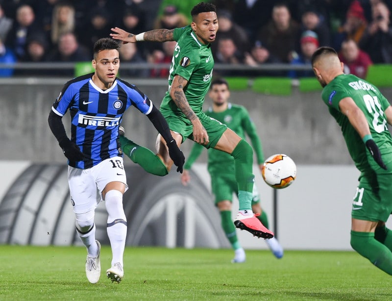 inter Ludogorets in streaming europa-league