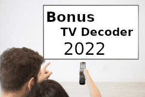 Bonus TV 2022